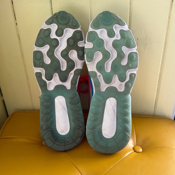 Nike 2019 Air Max 270 React 'Electro Green Lagoon' - Picture 9 of 10